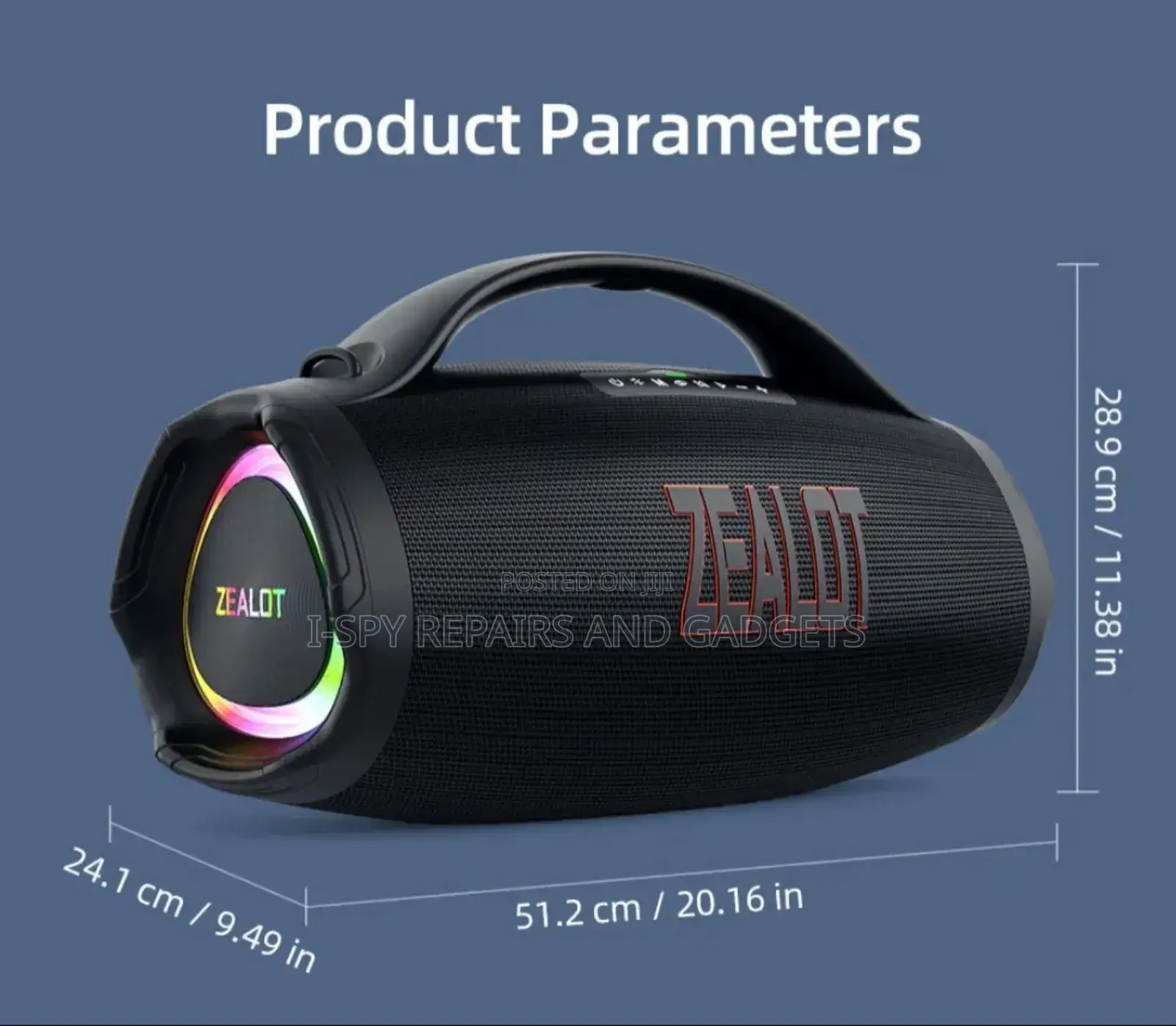 Zealot S98 Super Bass Wireless Bluetooth Speaker 160w