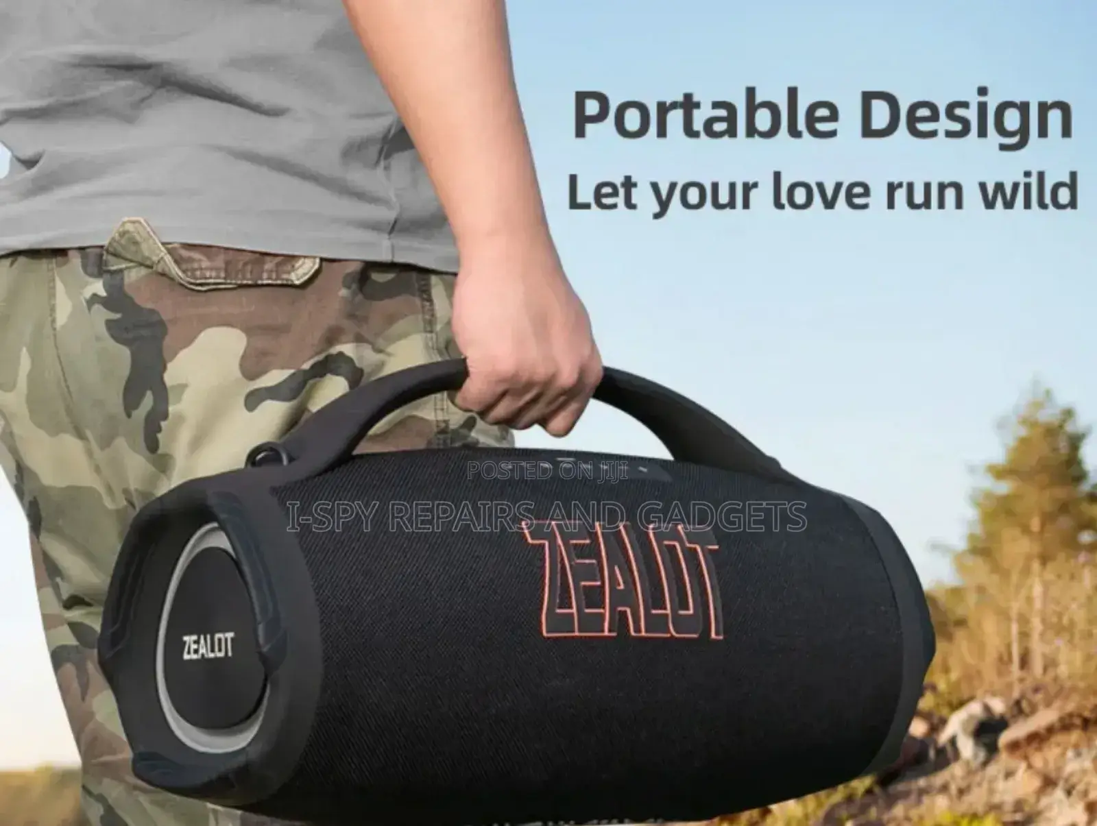 Zealot S98 Super Bass Wireless Bluetooth Speaker 160w