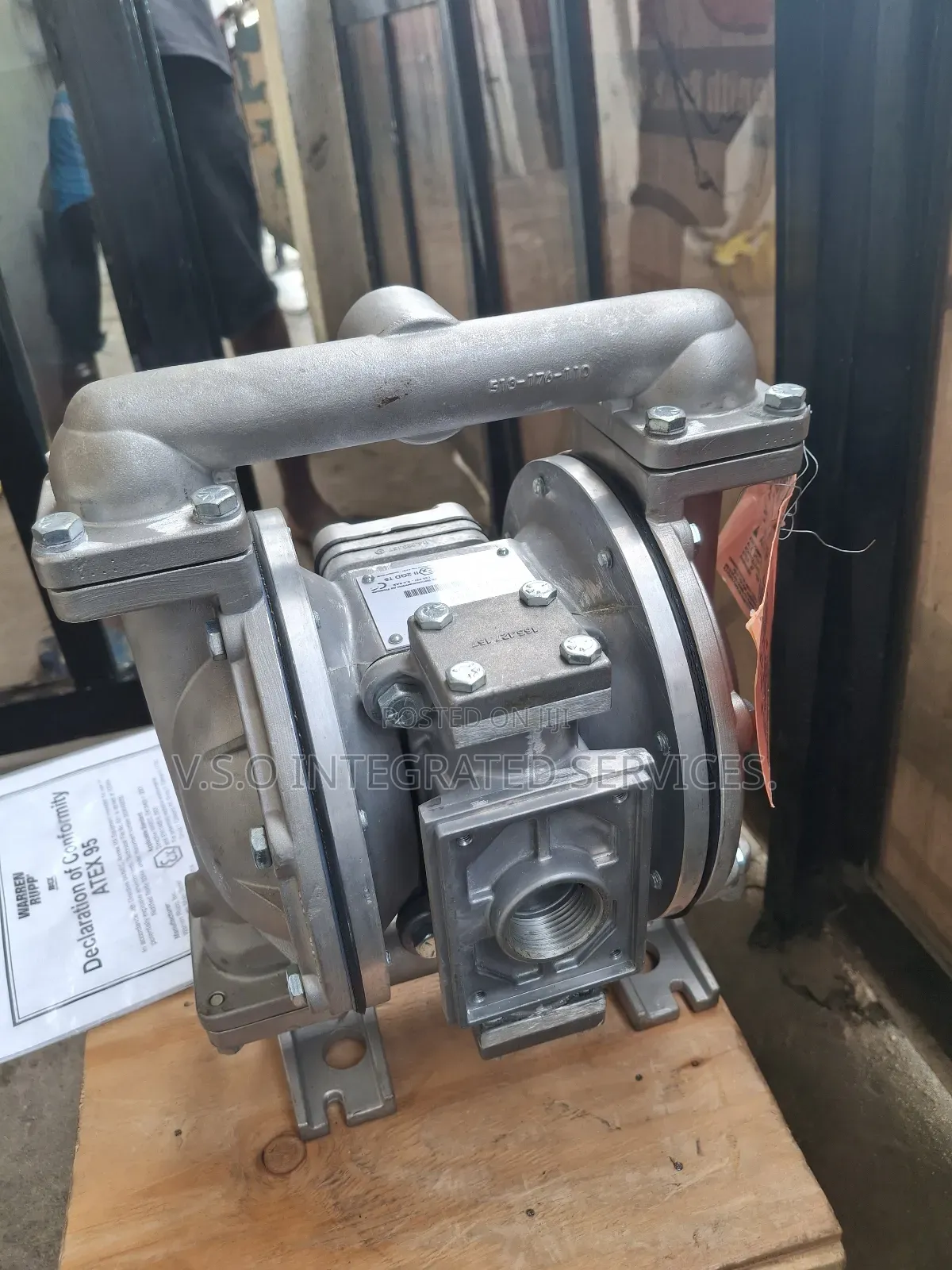 1" Stainless Sandpiper Diaphragm Pump