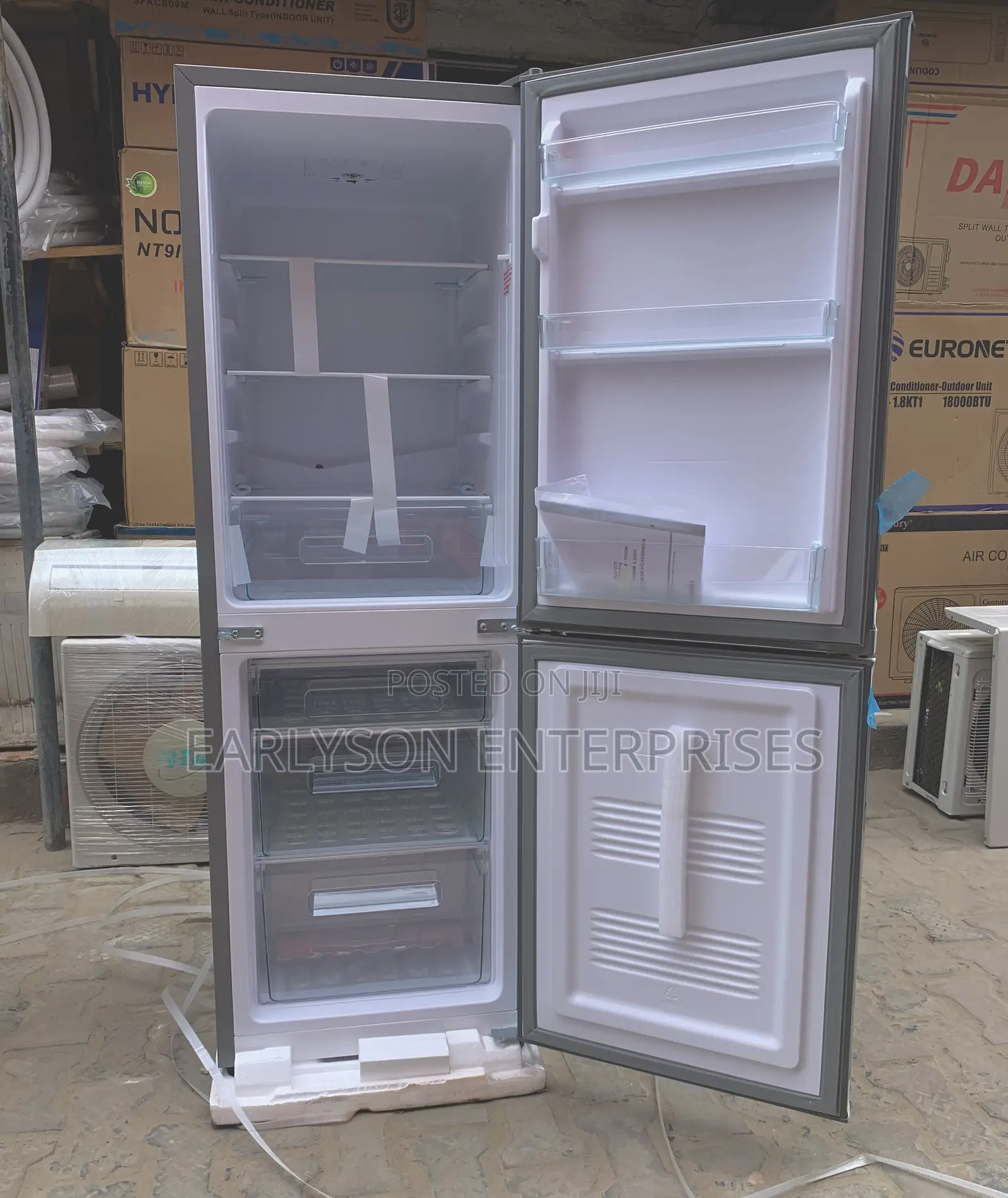 Skyrun Double Door Fridge and Freezer