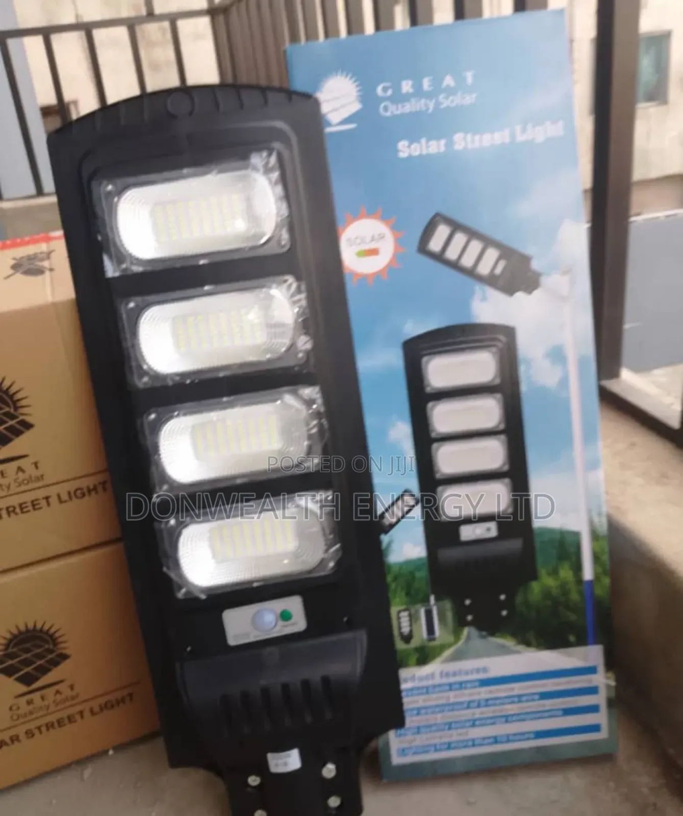 300watts All in One Solar Street Light