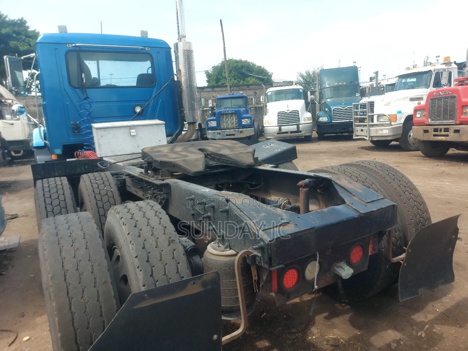 New Arrival Rutor Ch Mack Ten Tyres Head Truck Highest Grade