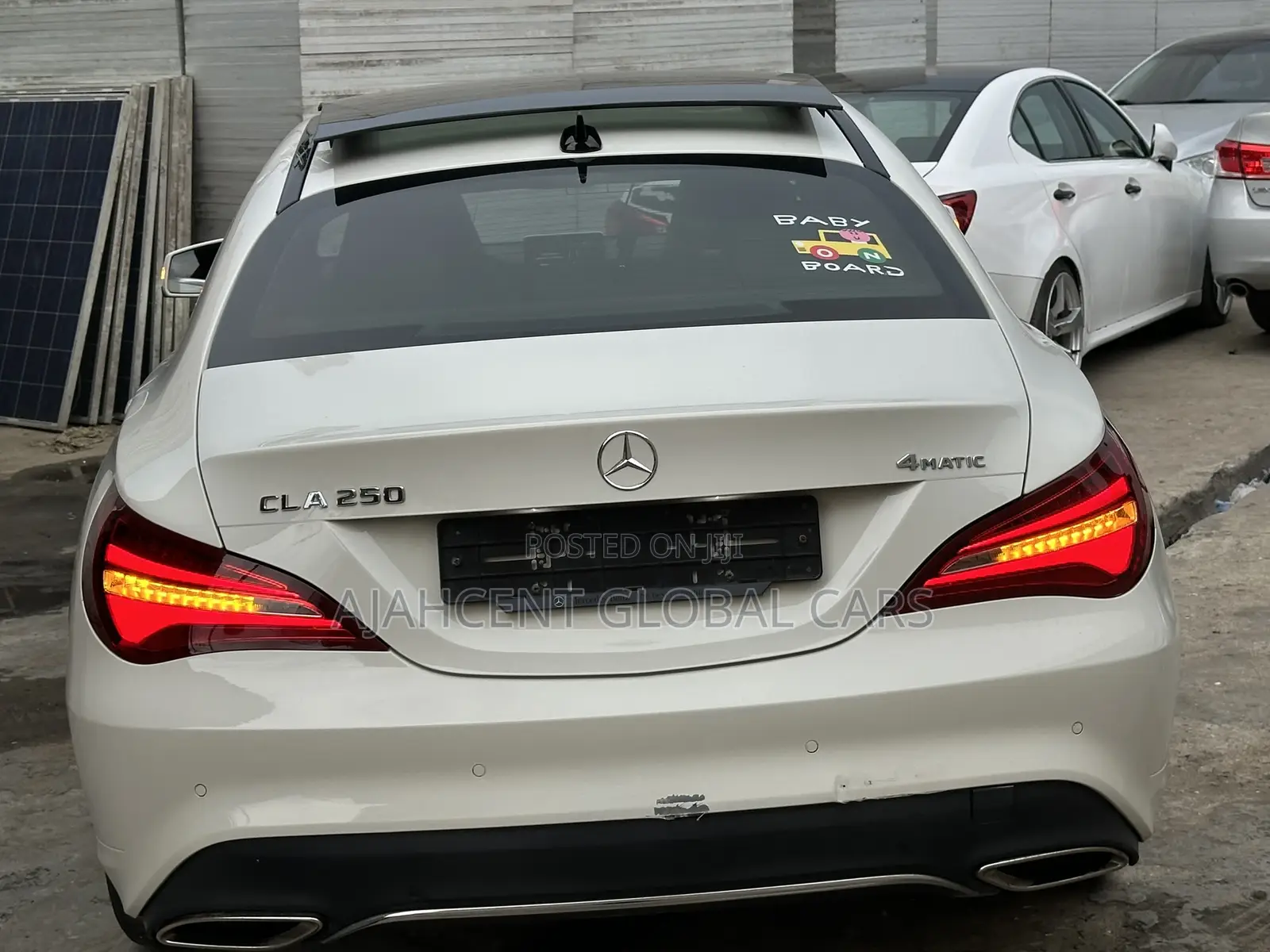 Mercedes-Benz CLA-Class CLA 250 4MATIC Sedan 2017 White
