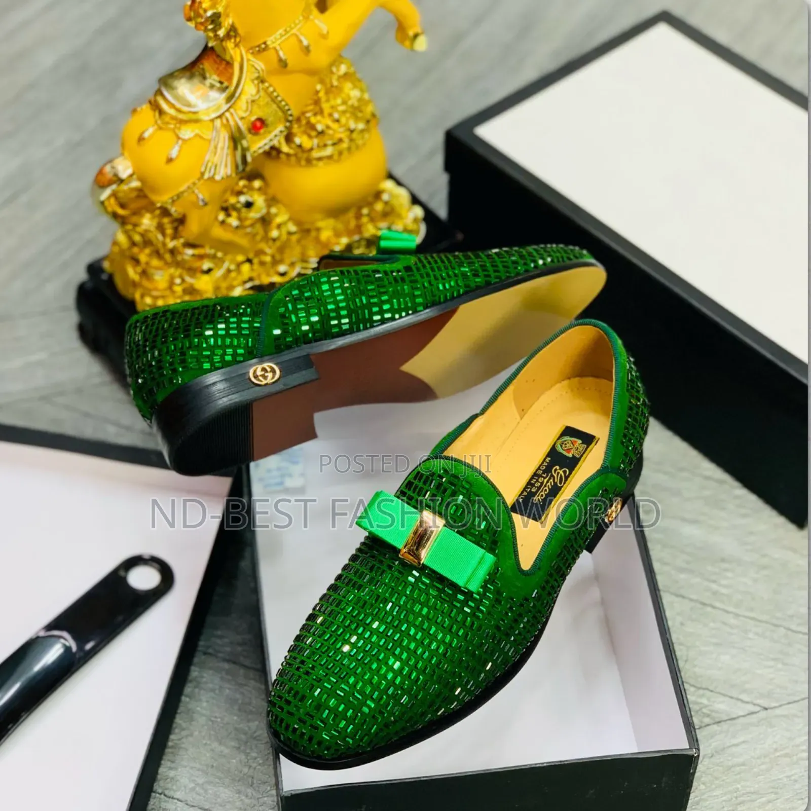 Gucci Green Shoes