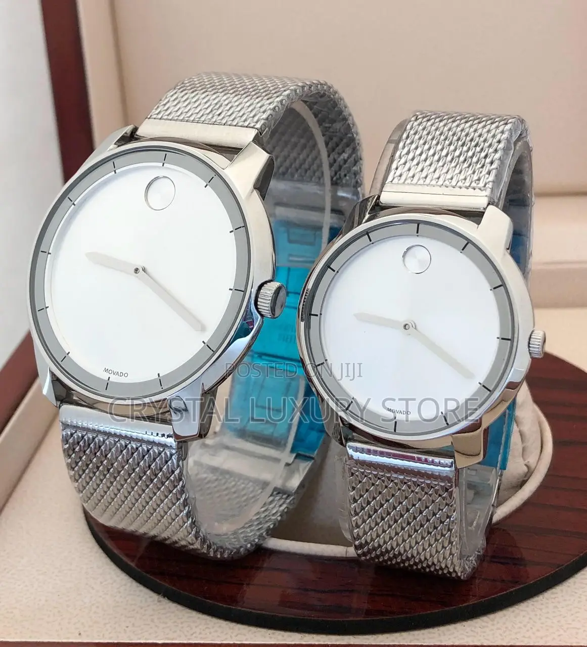 Movodo Quality Luxury Couple Set Wristwatch