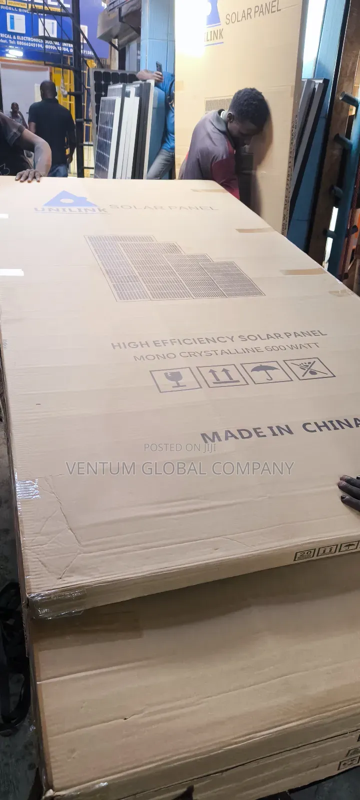 Unlink Solar Panel 600w Mono Crystalline