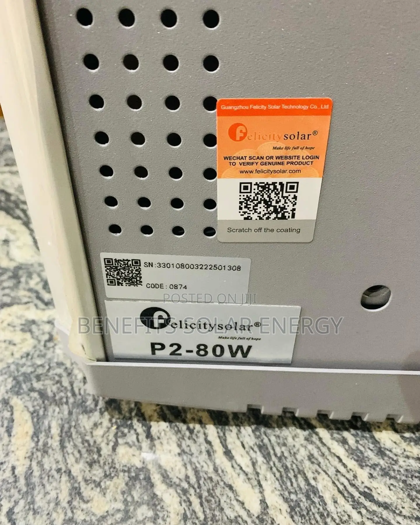 P2-80w Felicity All in One Solar Street Light