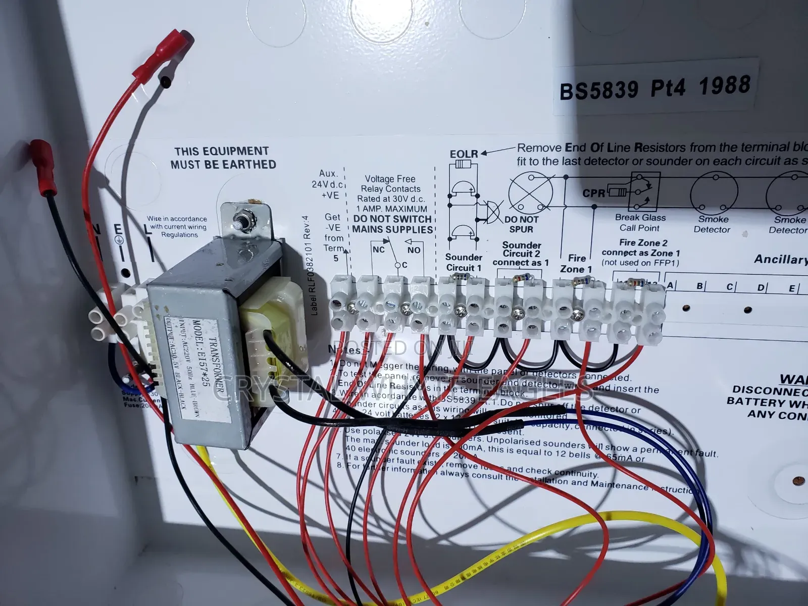 Conventional Ctec 2 Zone Metal Body Fire Alarm Panels
