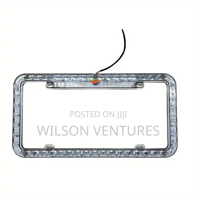 Beautiful Led Plate Number Cover