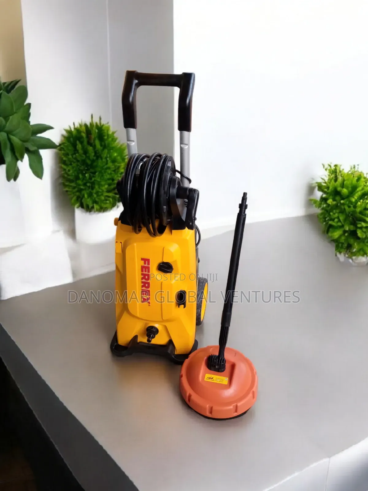 German Ferrex High Pressure Washer With Patio Cleaner/Wall