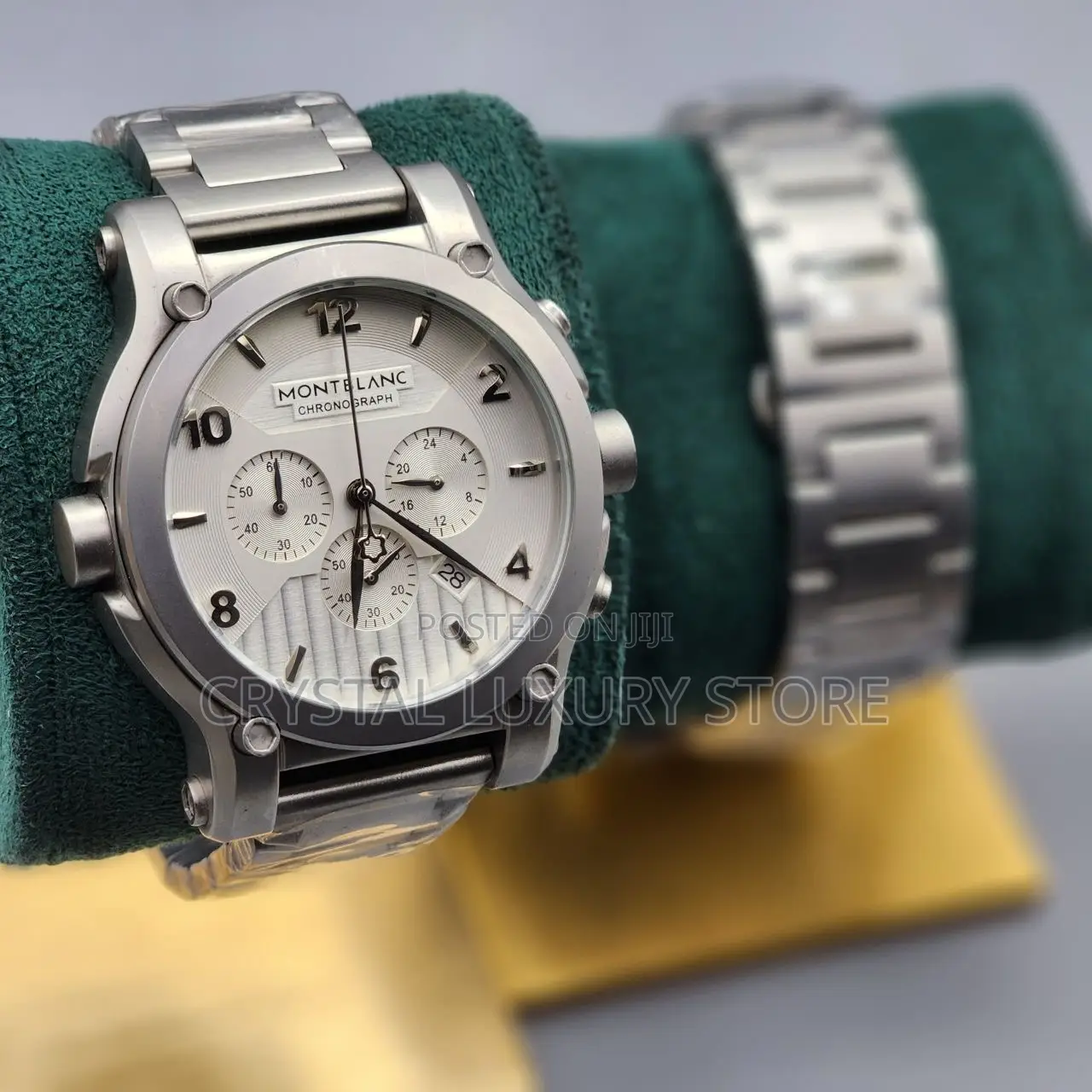 Mont Blanc Quality Luxury Men Chain Strap Wristwatch