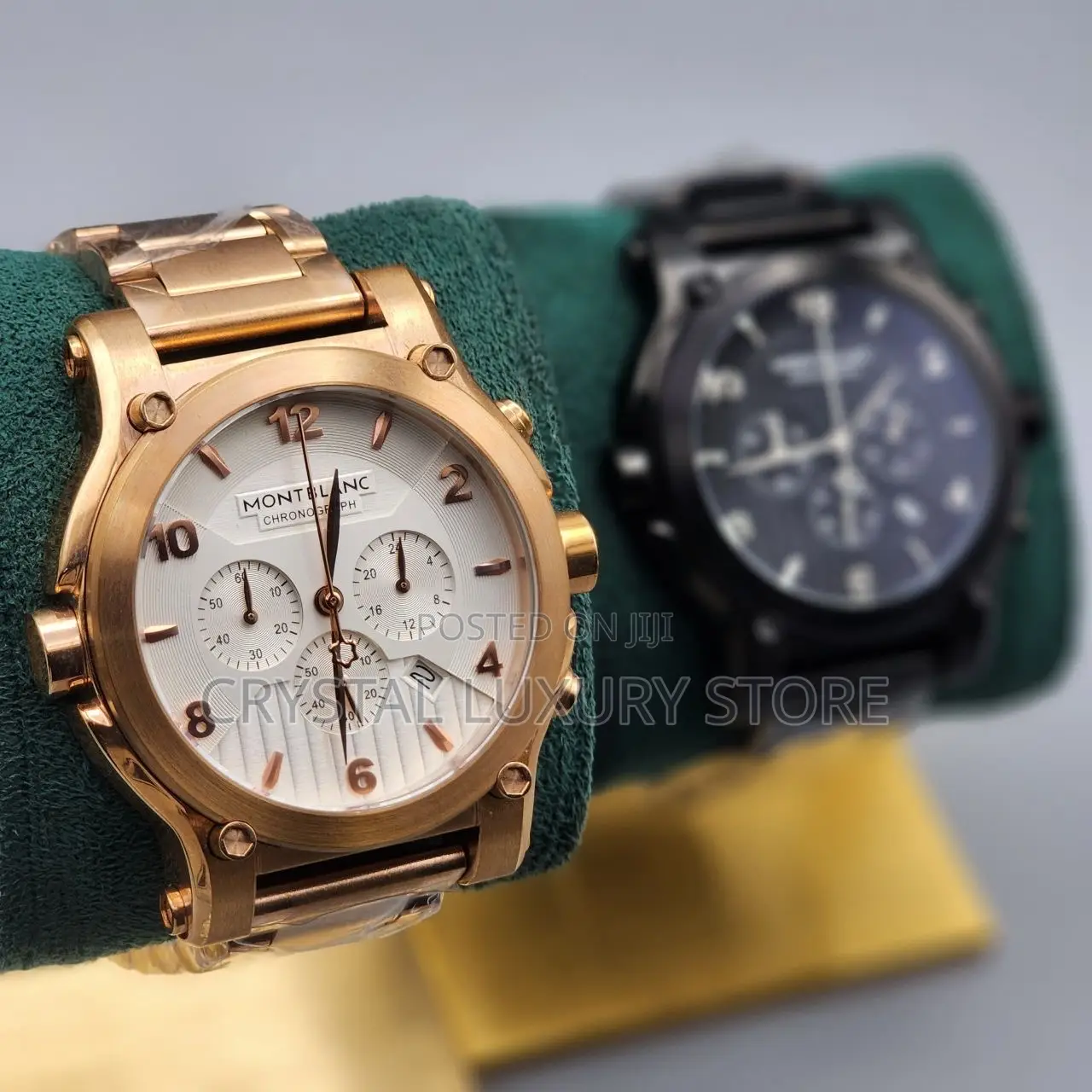 Mont Blanc Quality Luxury Men Chain Strap Wristwatch
