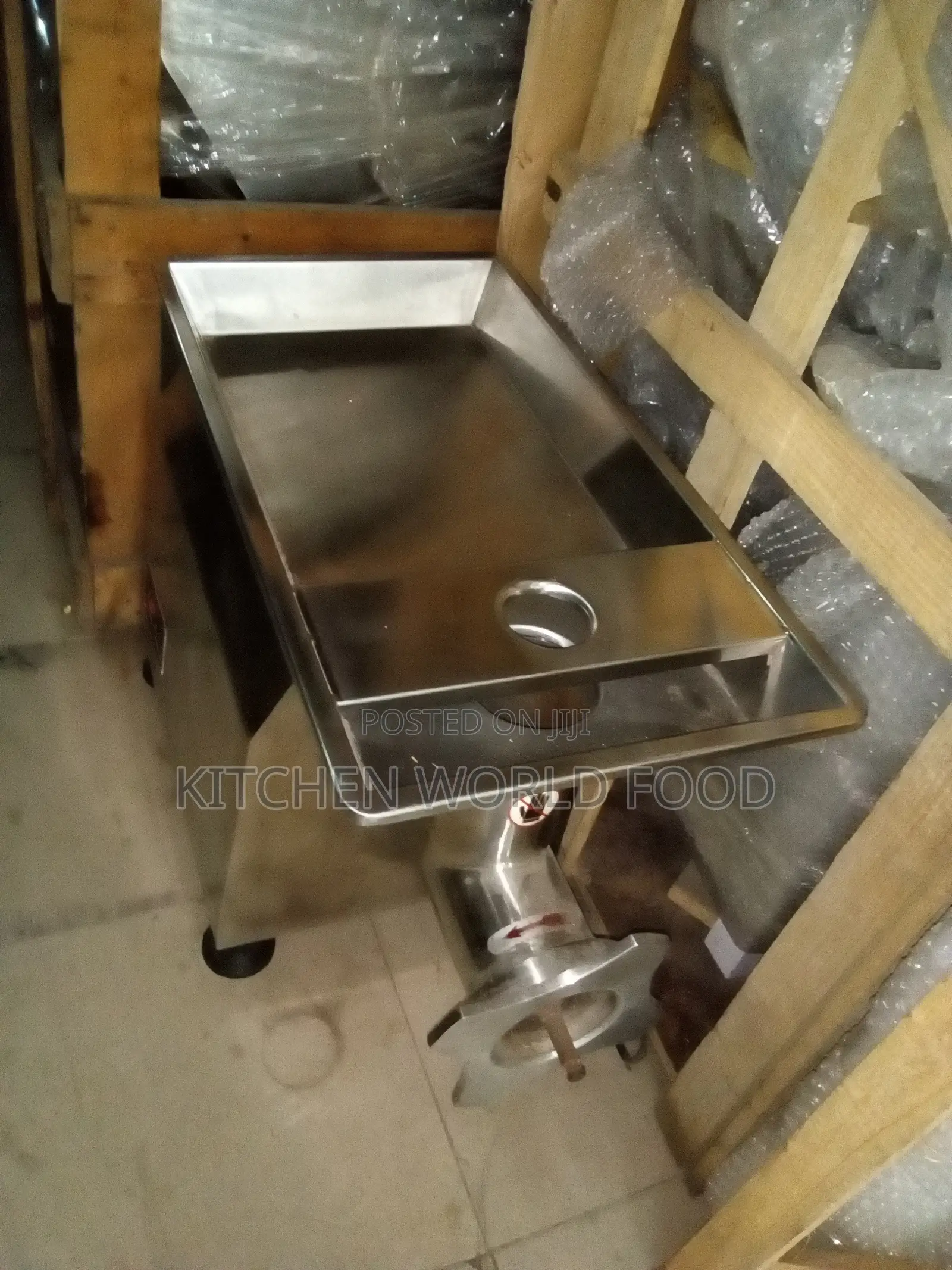 Countertop Stainless Steel Meat Mincer Size 32