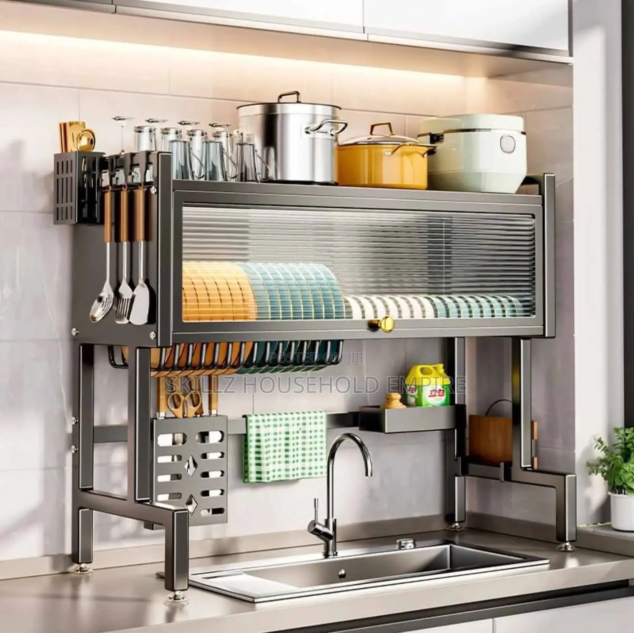 Over the Sink Plate Rack 85cm