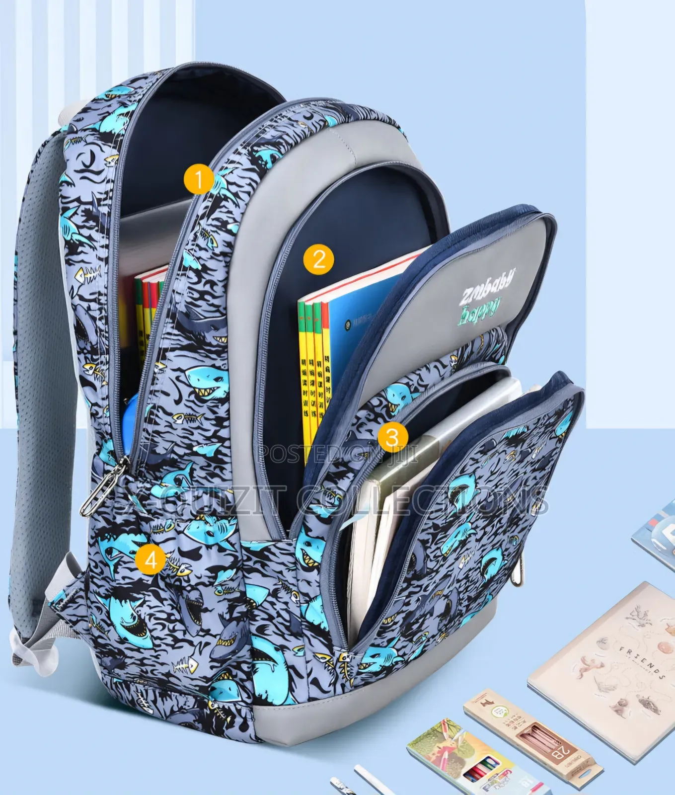 High Quality School Bag ( 15 and 17 Inches)