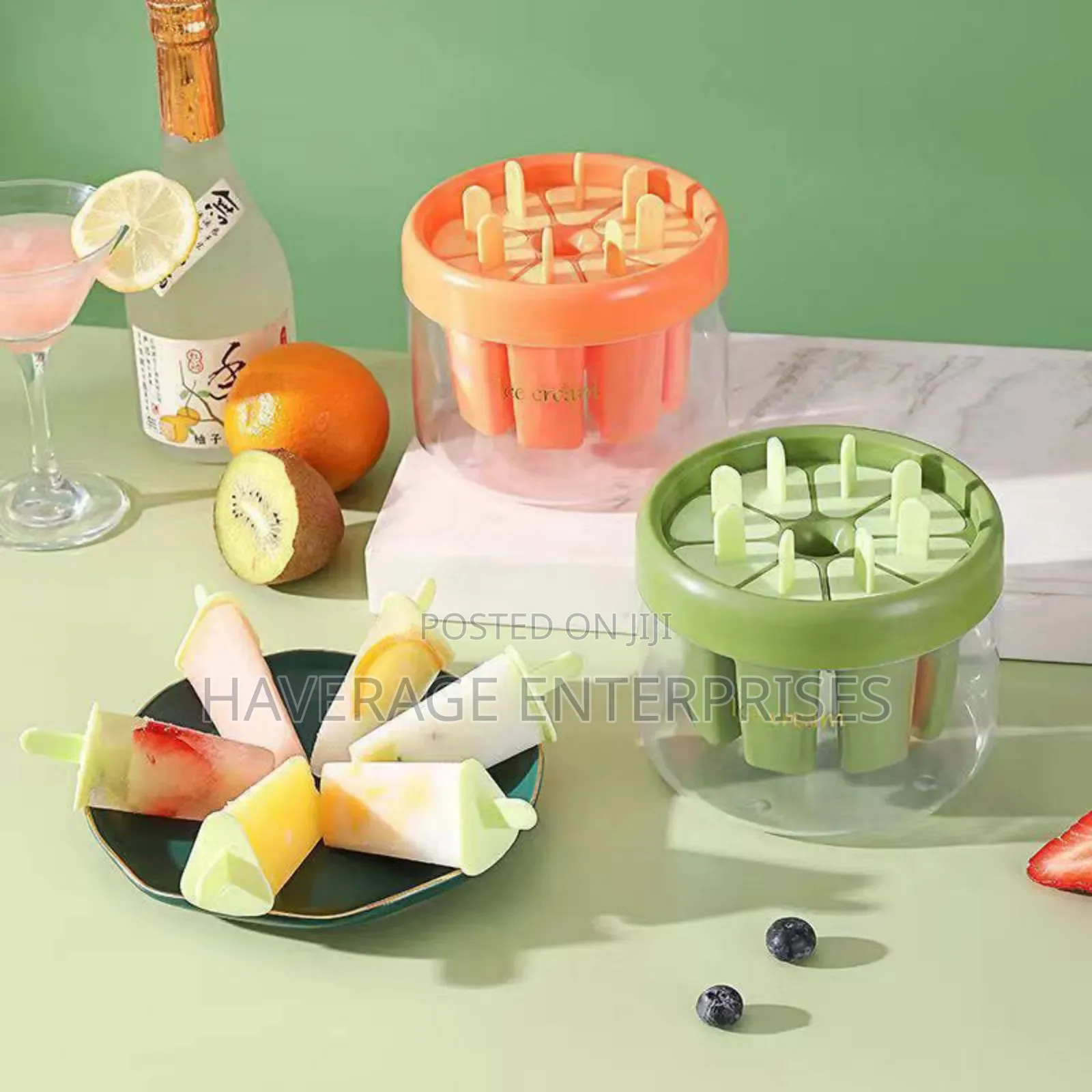 Popsicle Mold Silicone 8in1 Popsicle Molds
10pces