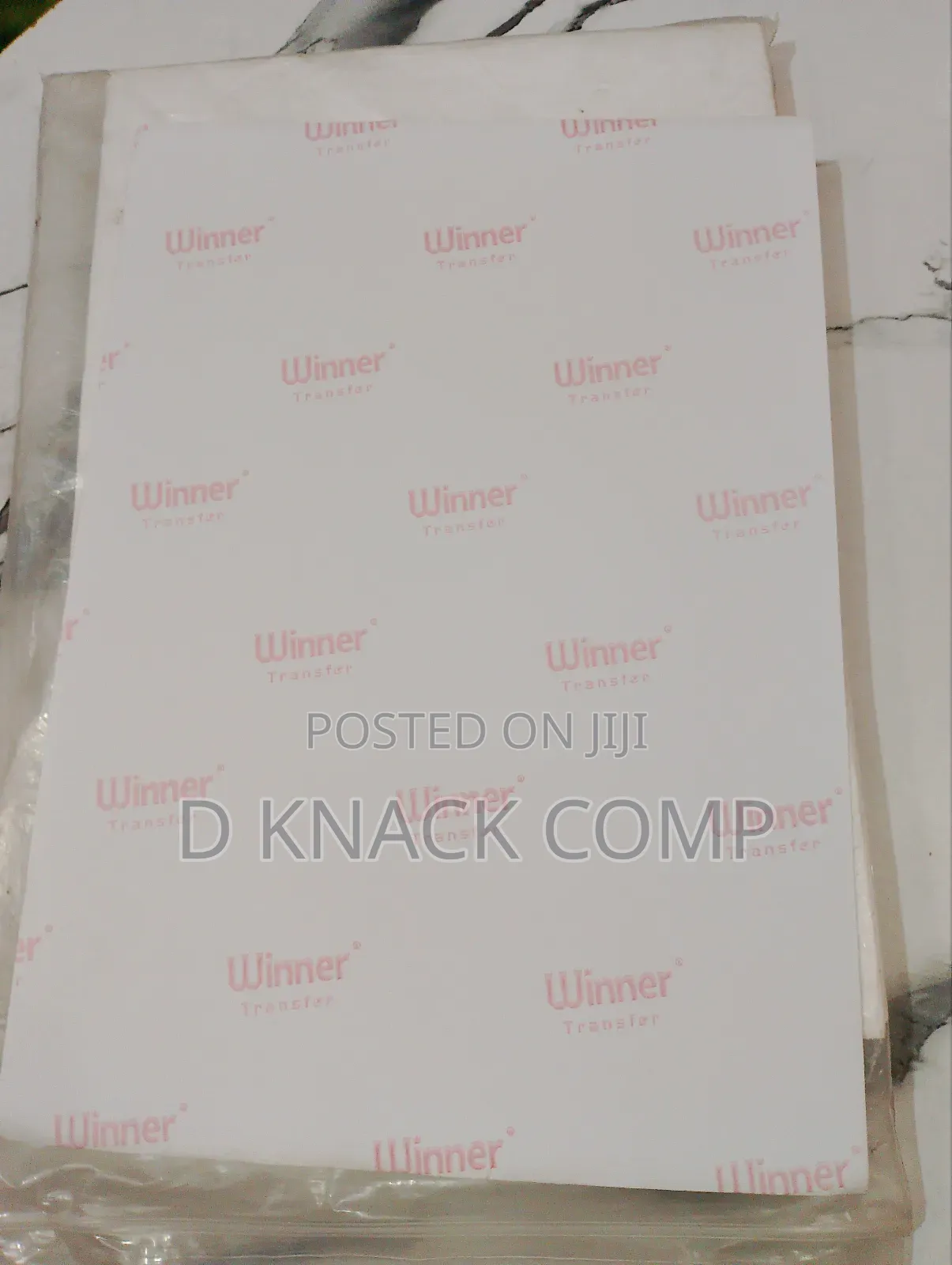 100 Sheets Printable Light Inkjet Heat Transfer Paper