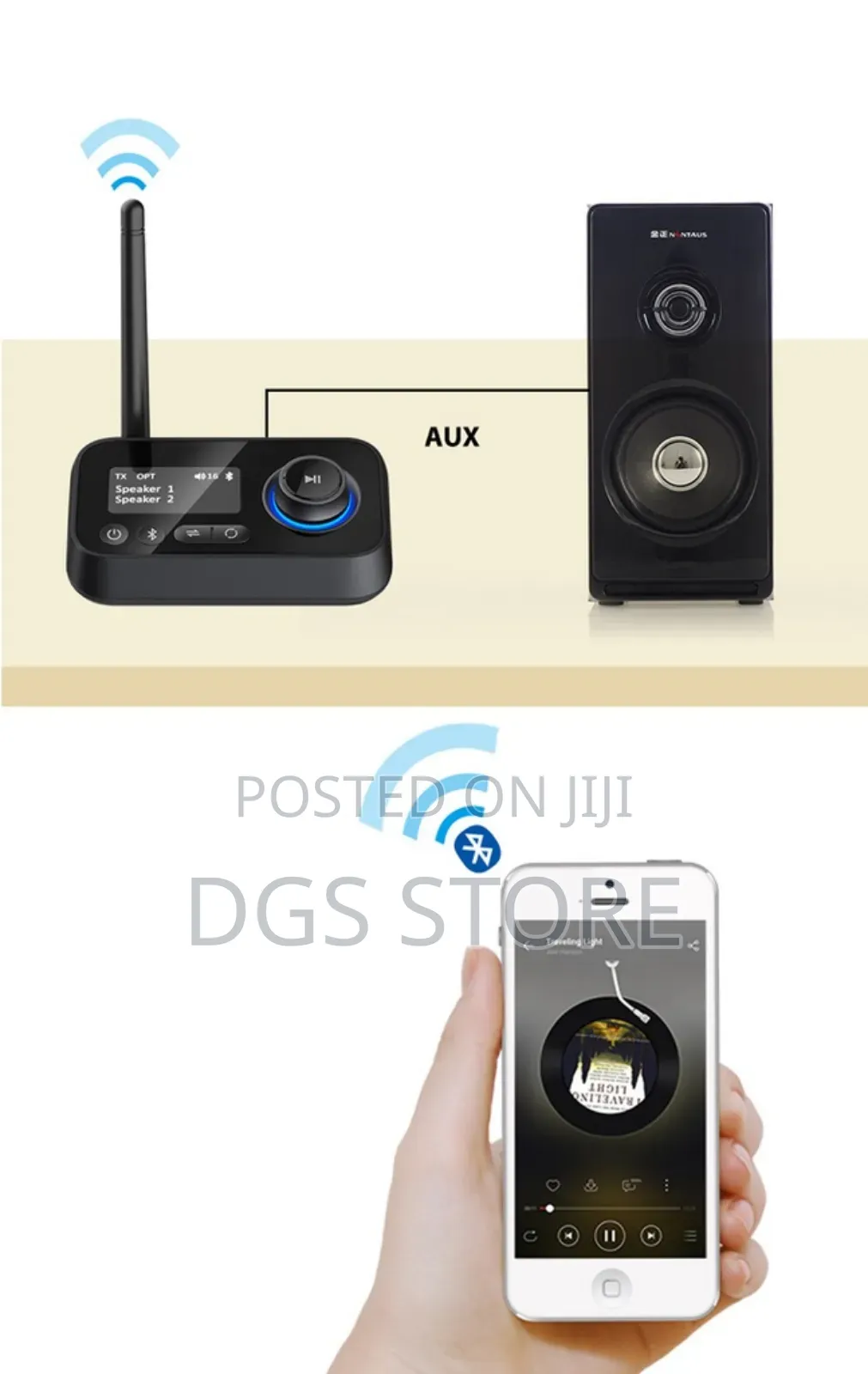 Porodo Bluetooth Audio Transmitter and Receiver