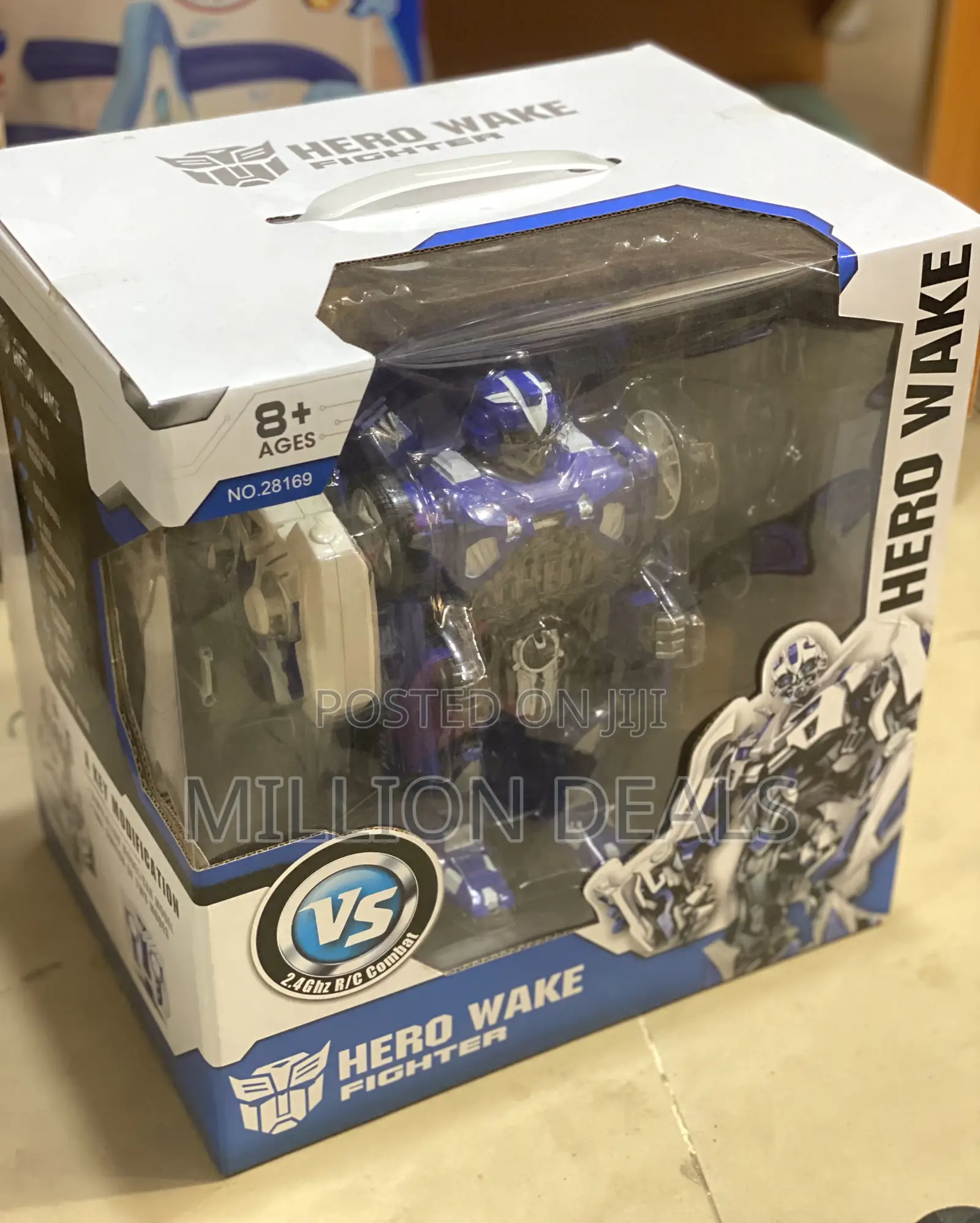 Hard Wake Hero Fighter Kids Toy Ages 8+