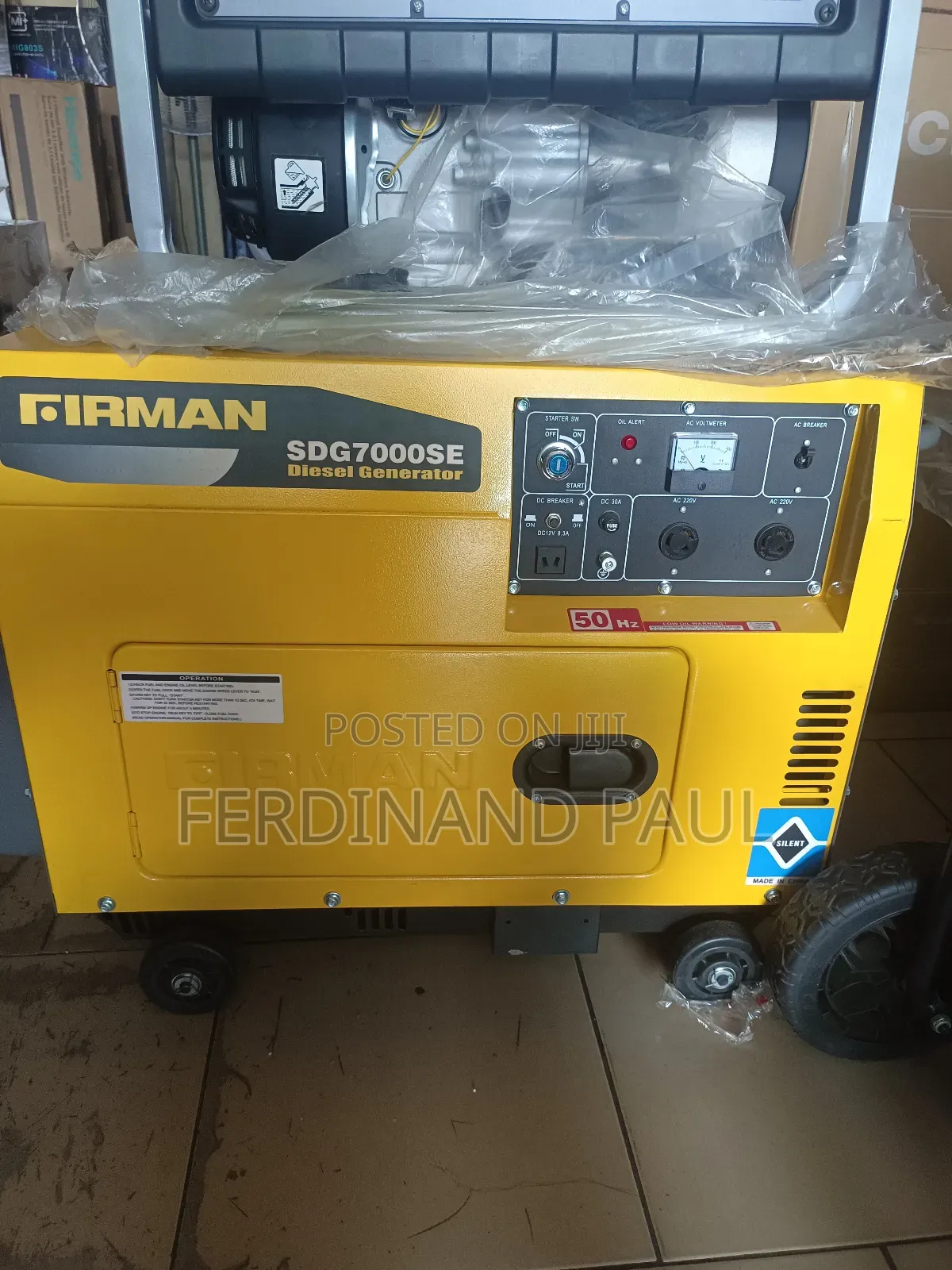 Firman Diesel Generator Sdg7000se