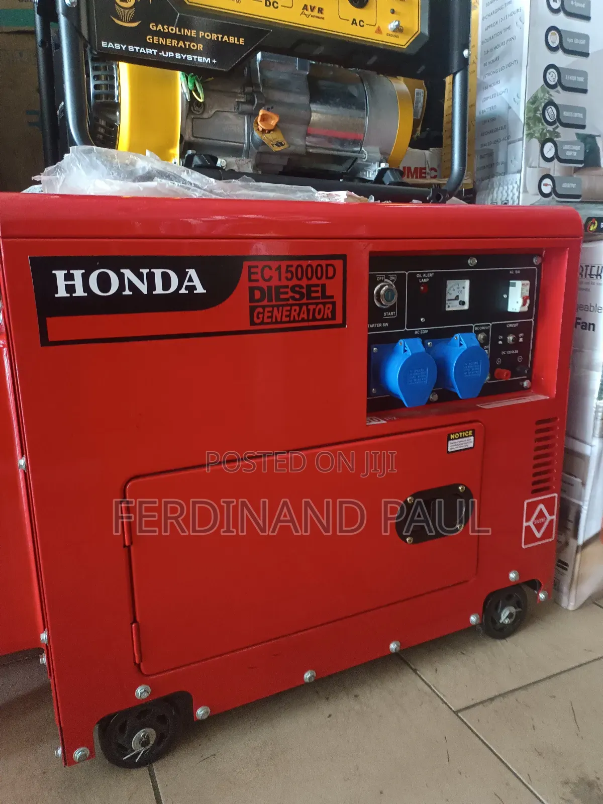 Honda Diesel Soundproof Generator