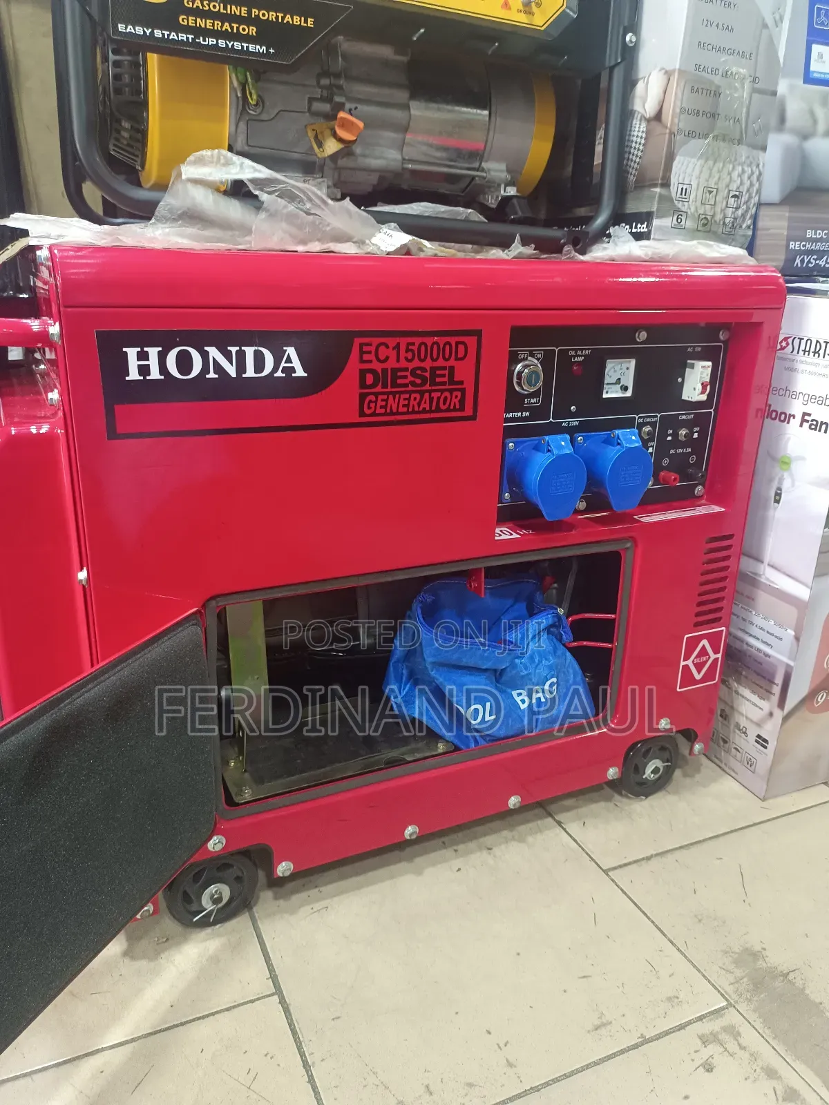 Honda Diesel Soundproof Generator