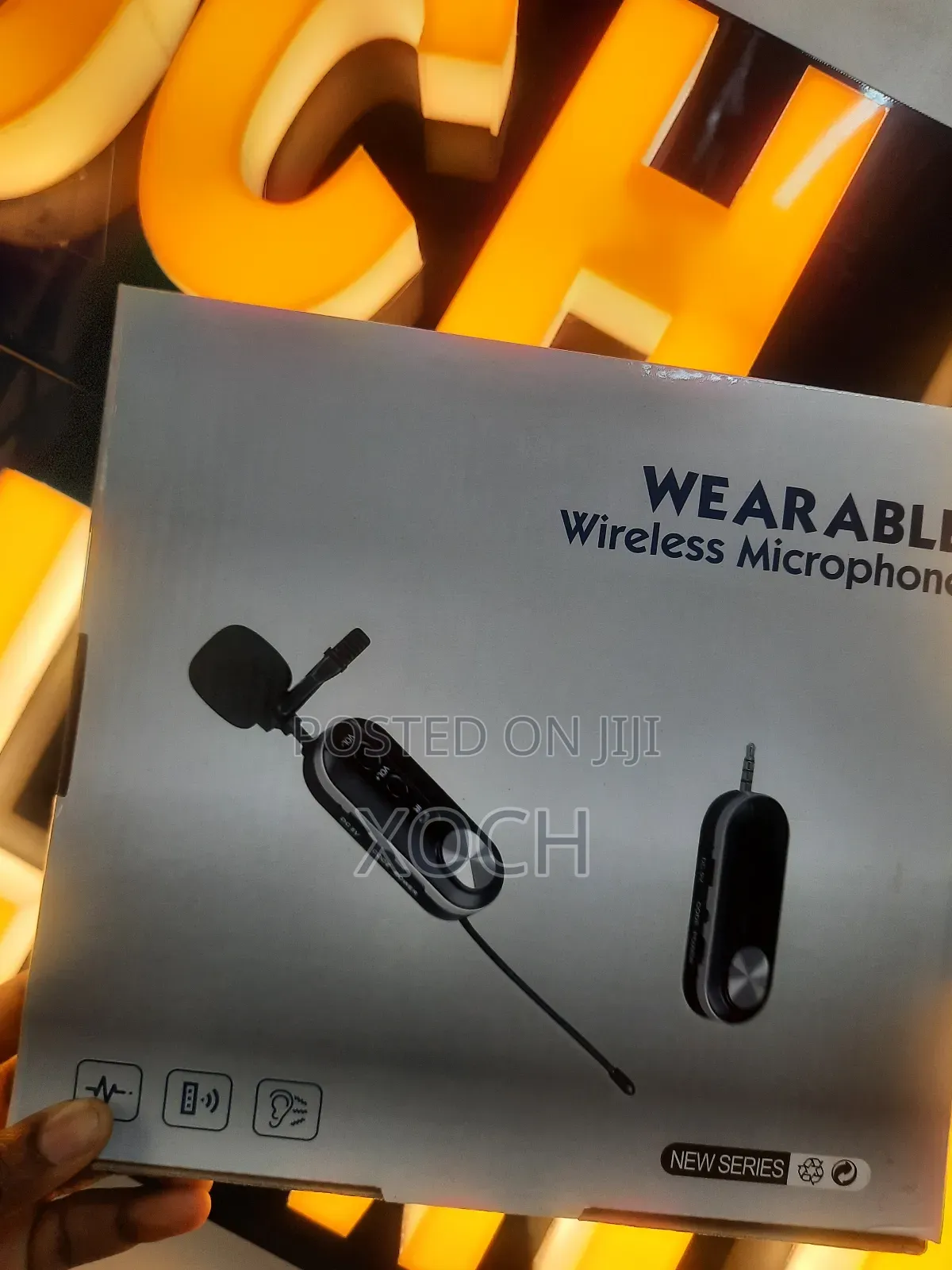 Uhf Wireless Microphone for Musical Instruments Sax, Trumpet