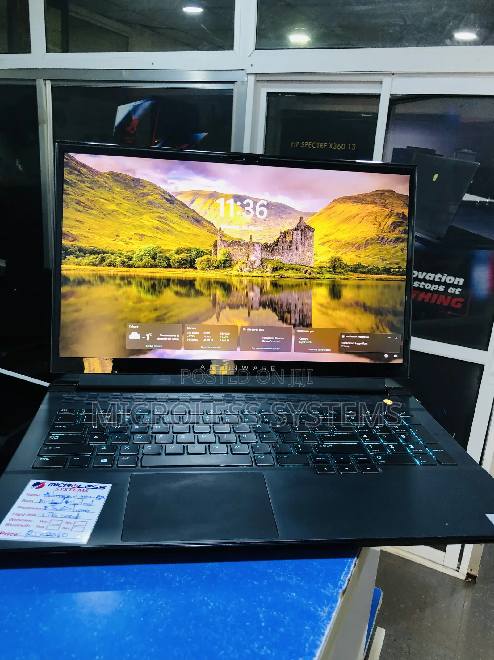Laptop Dell Alienware M17 R3 16GB Intel Core I7 SSD 1T
