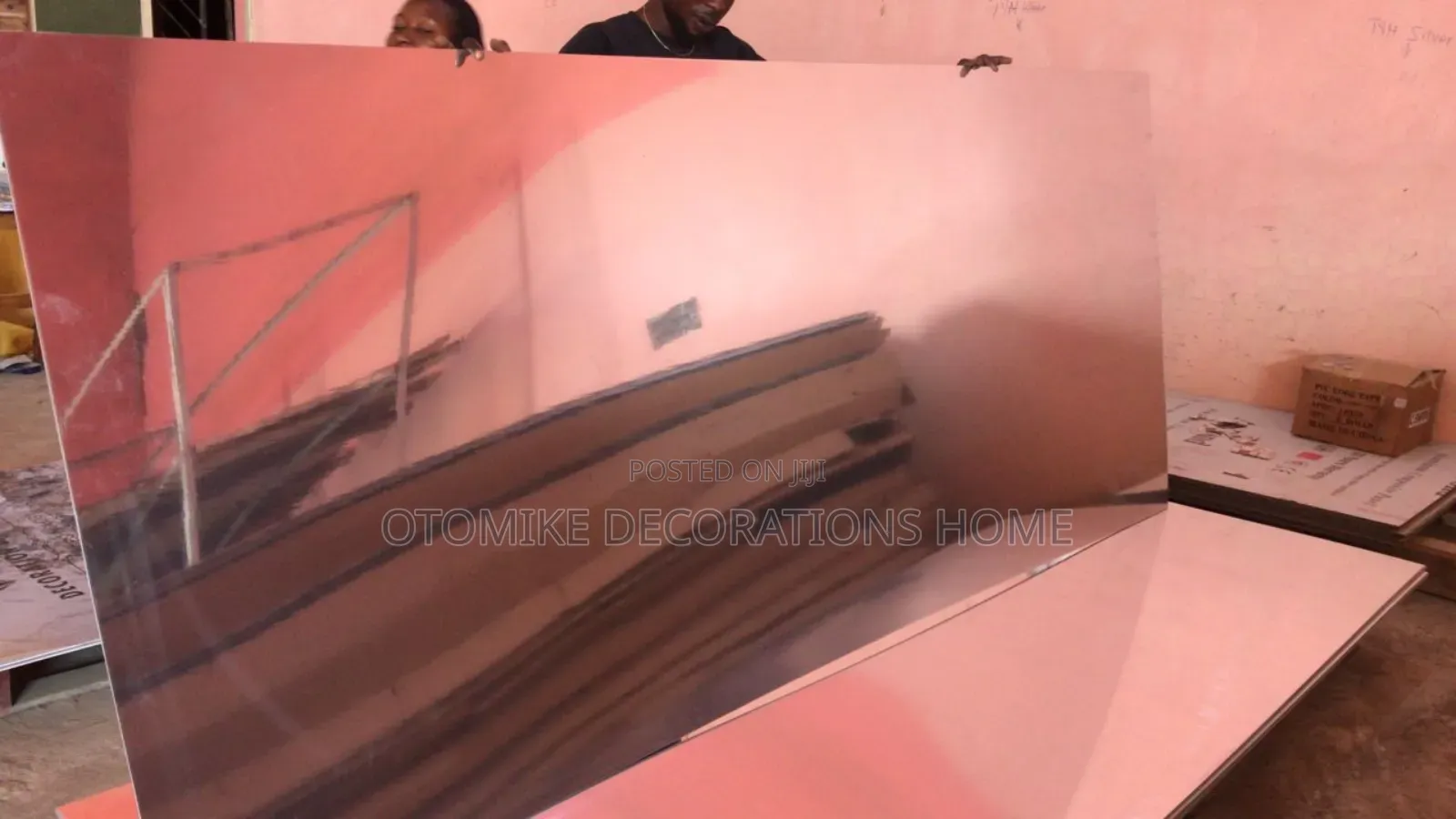 Unbreakable Golden Sliver Mirror Board