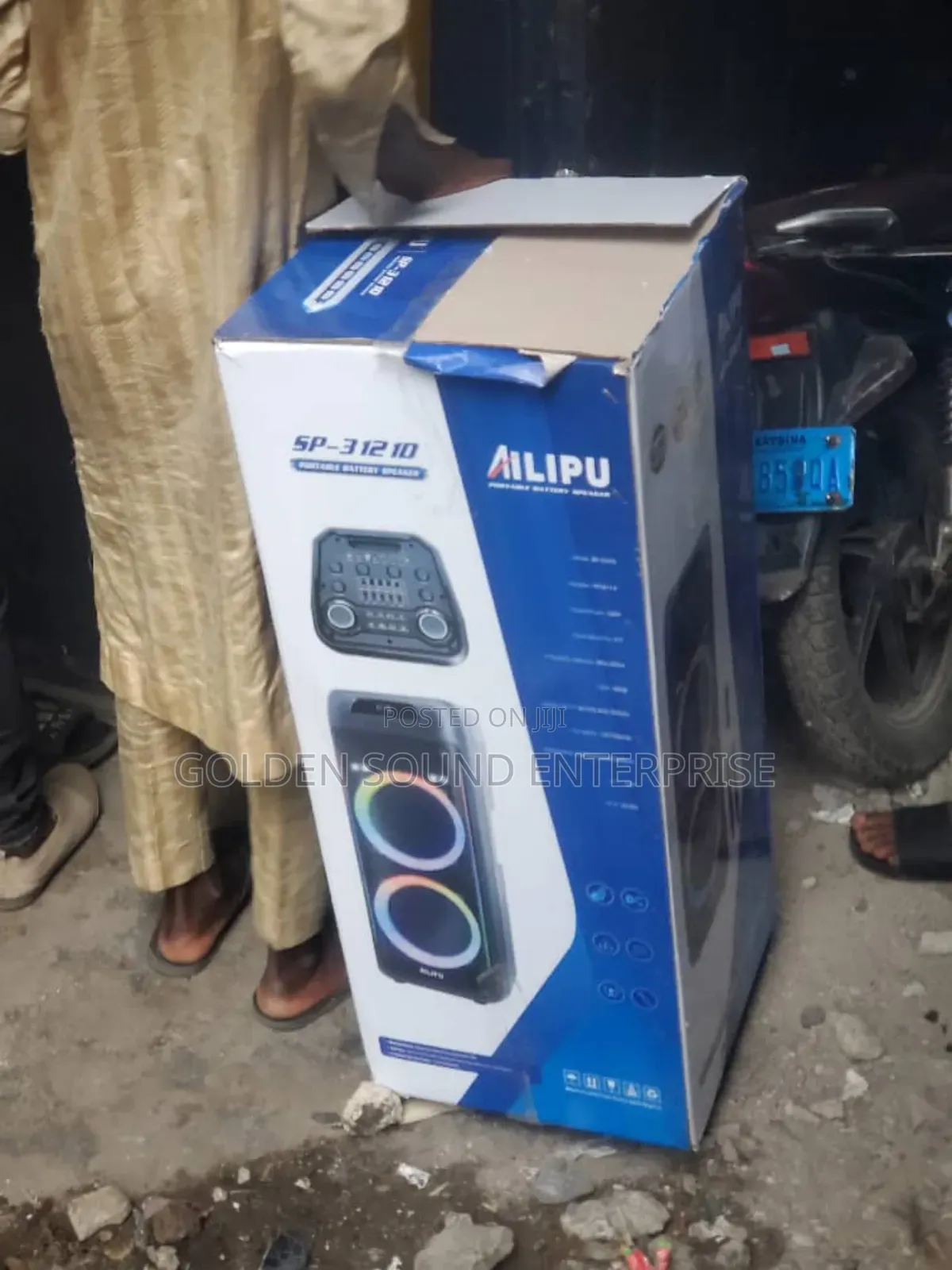 Ailipu Wireless Party Speakers Model Sp3121d