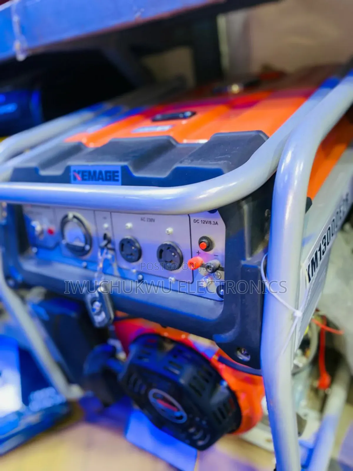 Model Km13000e2r Kemage Petrol Generator With Copper Coil