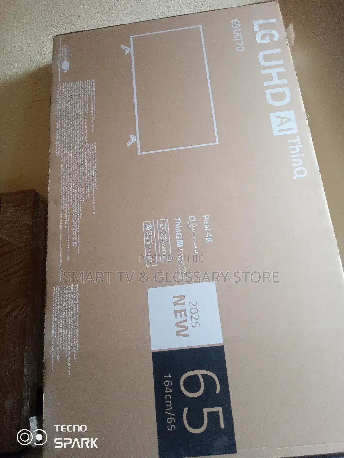 65 Inches Activated Tv