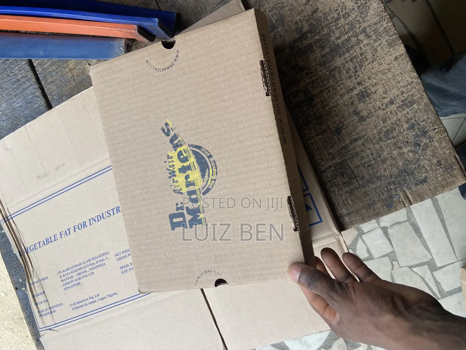 Customize Doc Martins Shoe Box Also Available