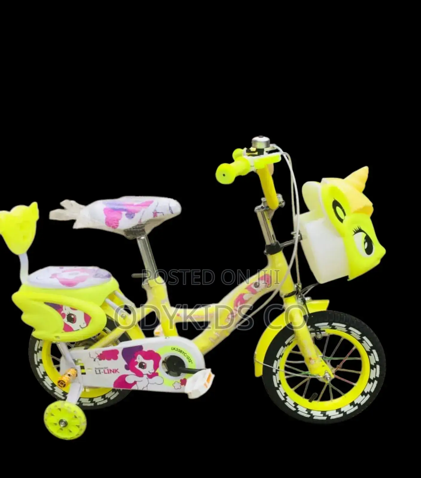 Unicorn Bicycle For Kids In Different Colors For 4 To 7yrs