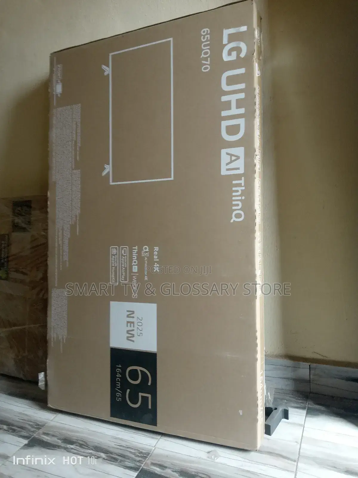 65 Inches With Hotspot and Bluetooth Speaker
