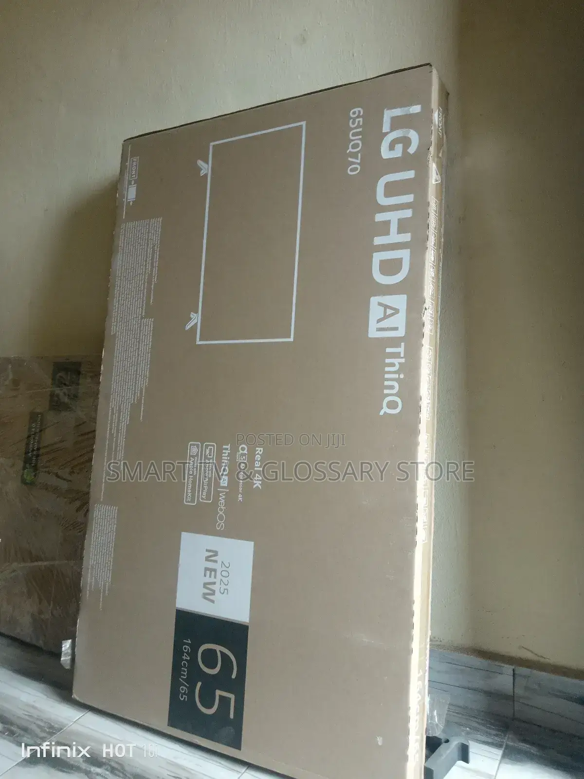 65 Inches With Contrasting Vibrant Television