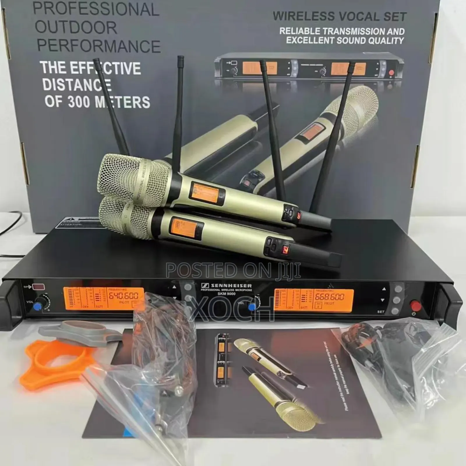 Sennheiser Wireless Handle and Headset Microphone