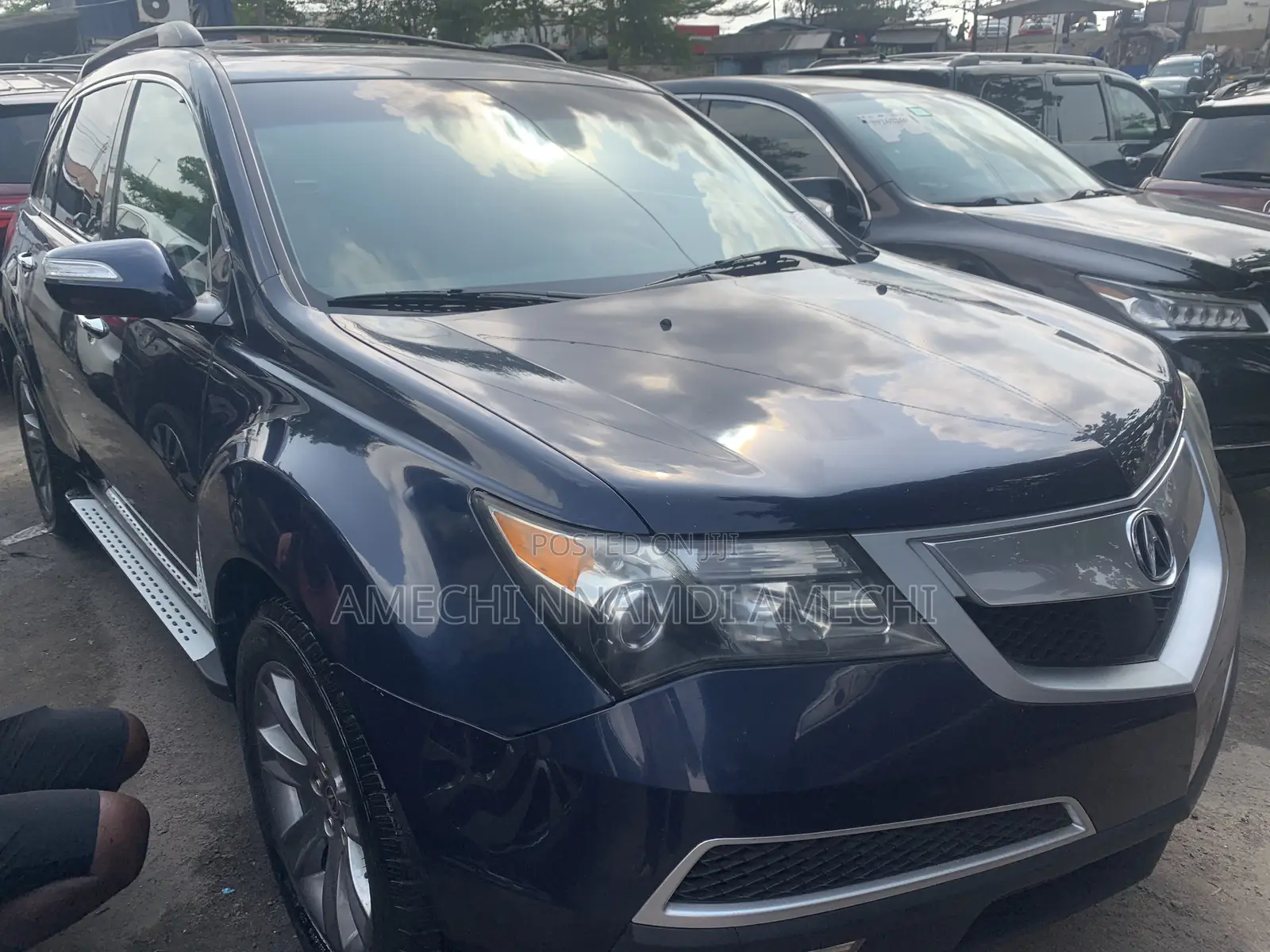 Acura MDX Advance Package SUV AWD (3.7L 6cyl 6A) 2013 Blue