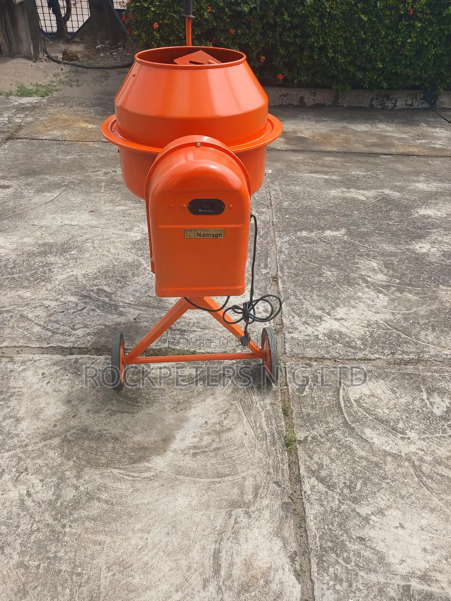 120ltrs Namson Electric Concrete Mixer
