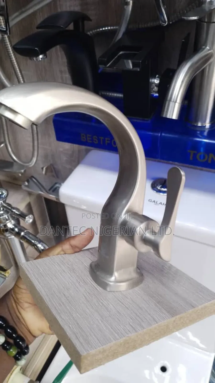 Antirust/Satin Basin Tap