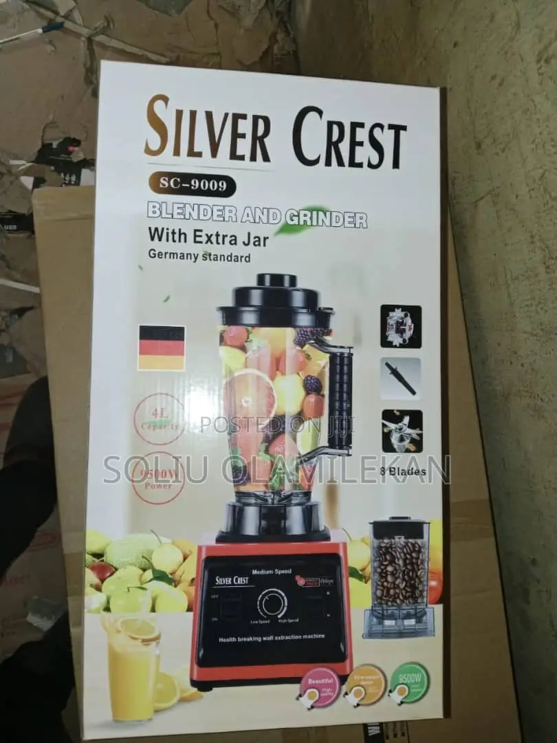 Silver Crest Blender 9500w