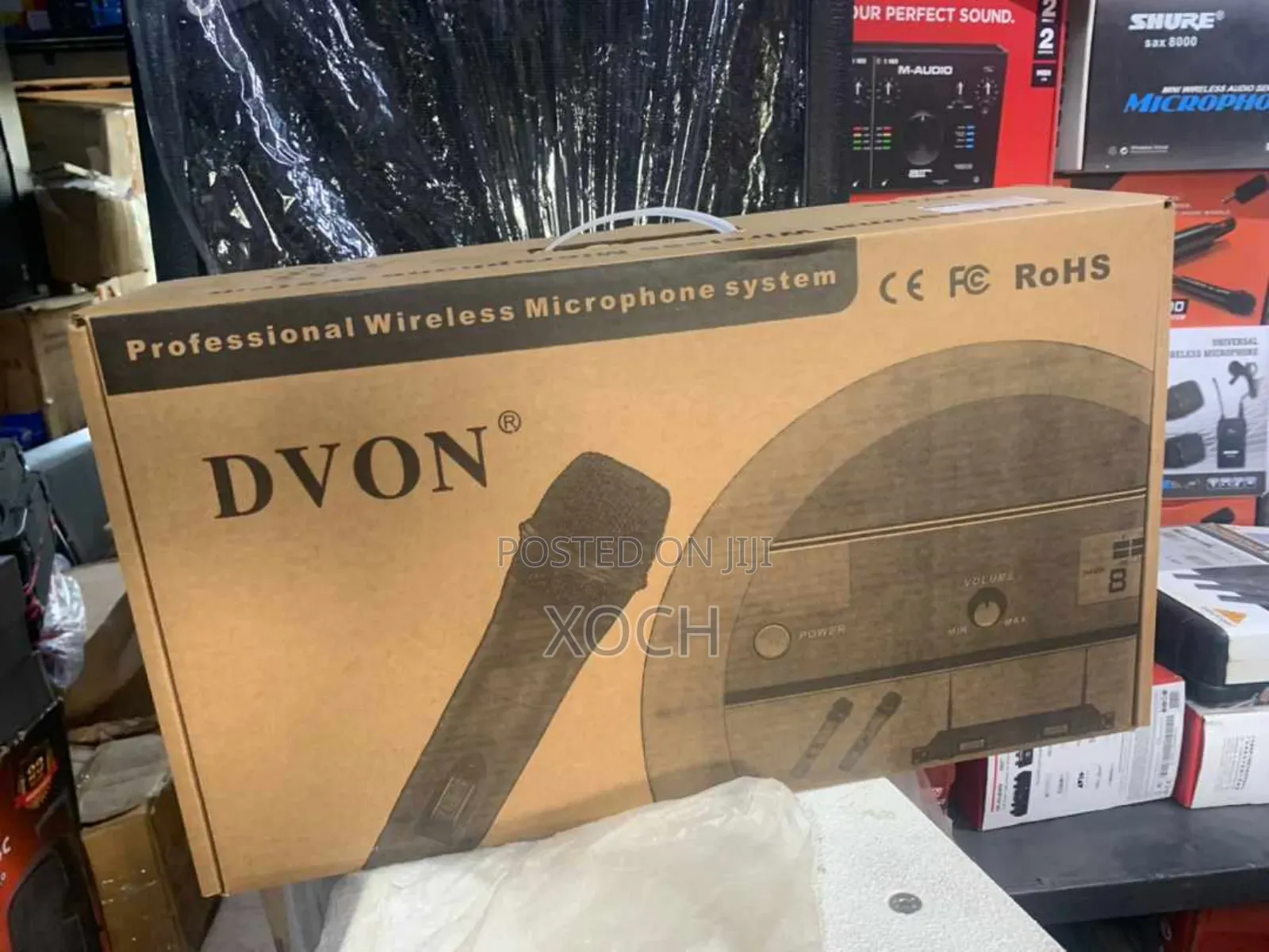 Dvon Act 9090 Professional Wireless Microphone System