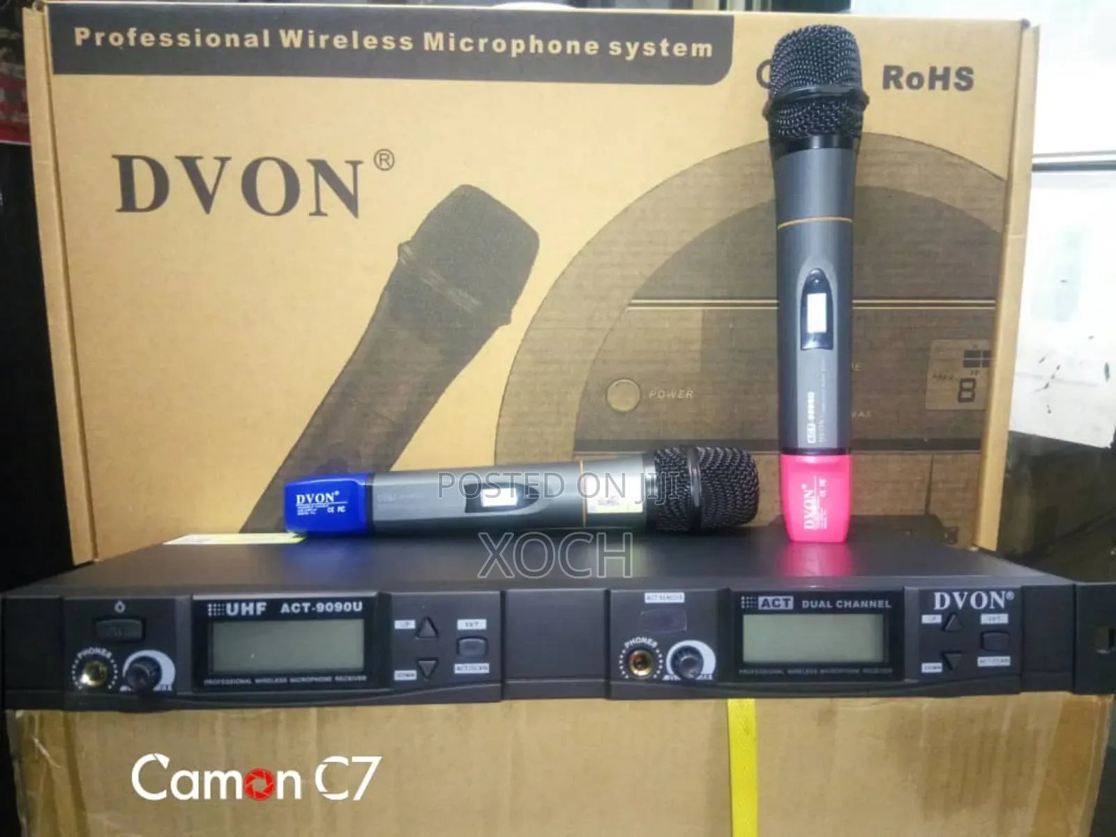 Dvon Act 9090 Professional Wireless Microphone System