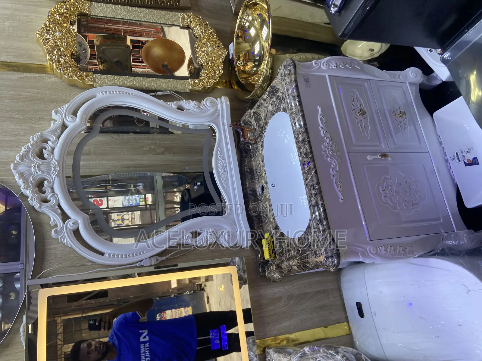 Cabinet White Luxury