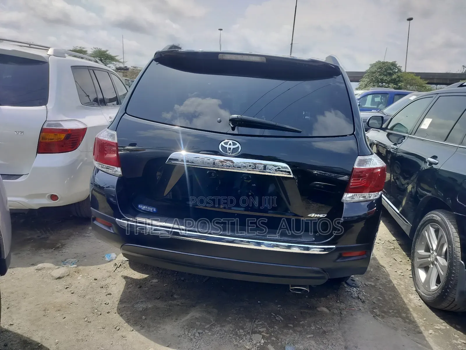 Toyota Highlander SE 2012 Black