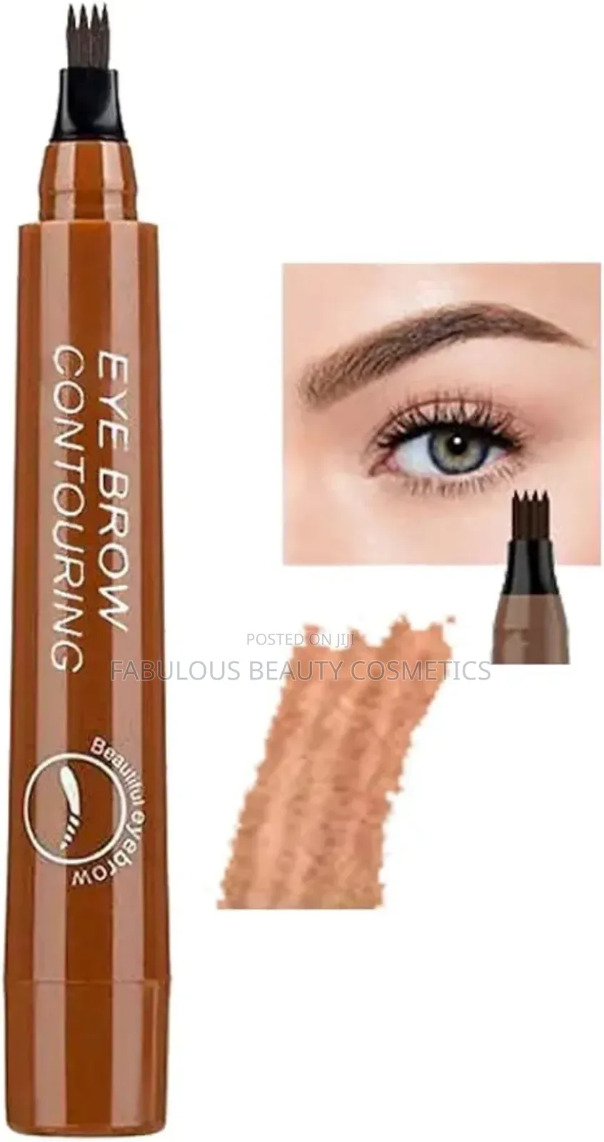 Aturmc Waterproof Eyebrow (1#Light Brown