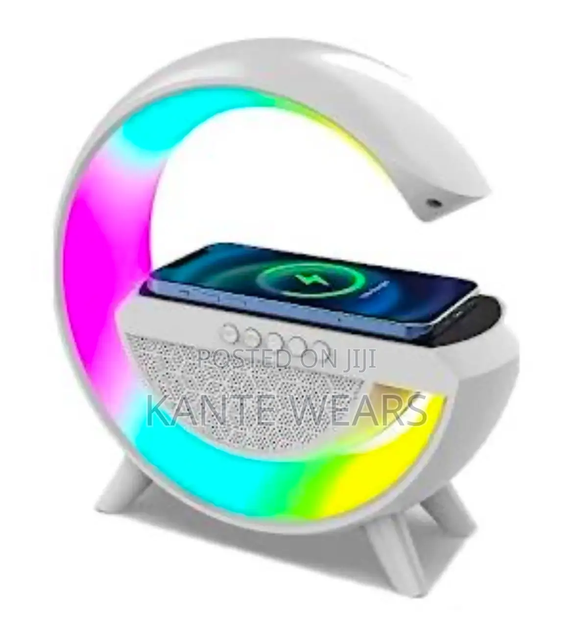 Bluetooth Led Wireless Charging Speaker - Bt 2301