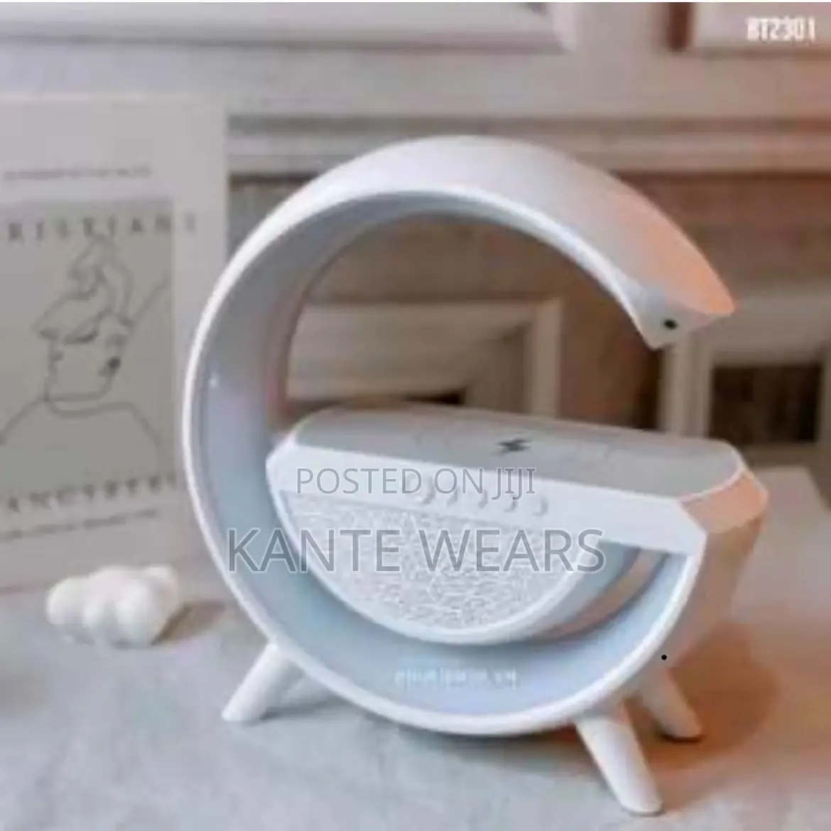 Bluetooth Led Wireless Charging Speaker - Bt 2301