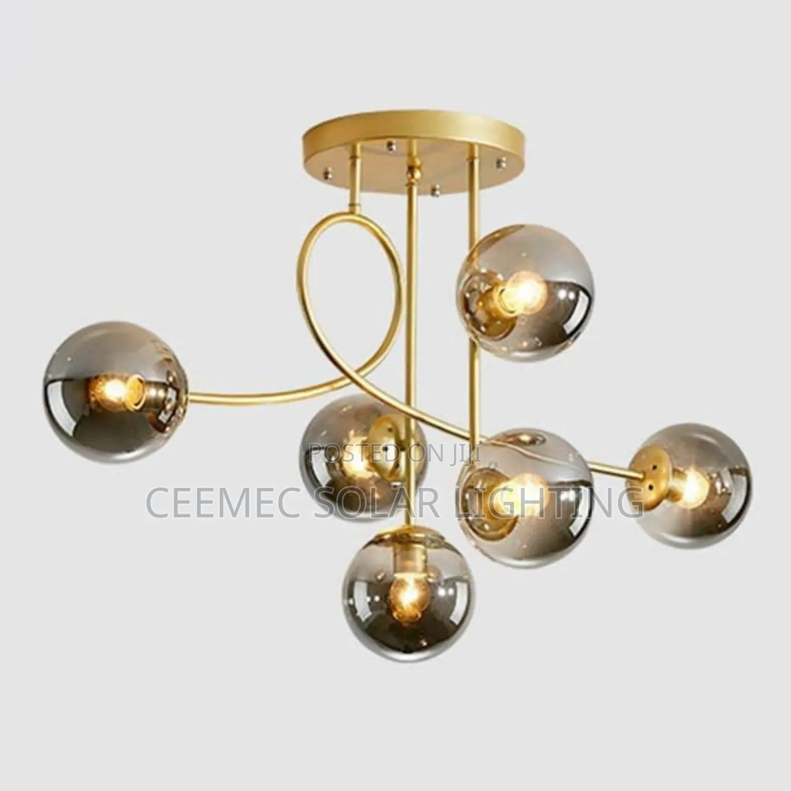Nordic Chandelier By 6 Led Big Eyes