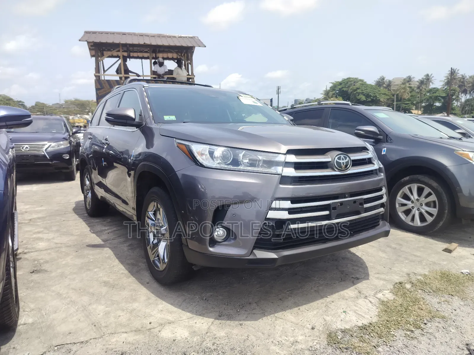 Toyota Highlander 2018 Gray